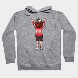 Scary Christmas Pudding Boy Hoodie